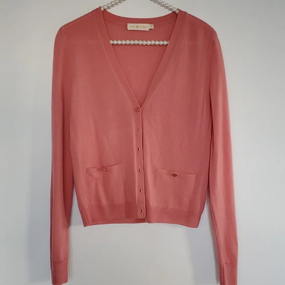 Tory Burch merino wool cardigan small